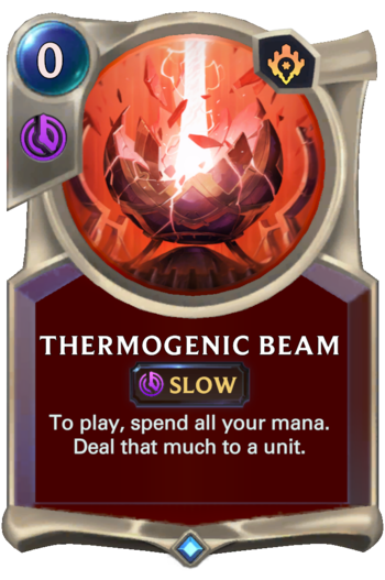 Thermogenic Beam Card