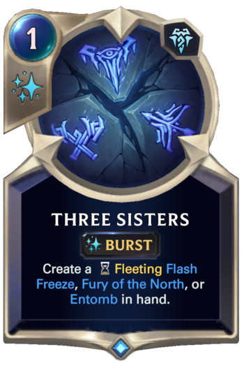 Three Sisters Card