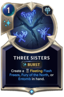 Three Sisters Card