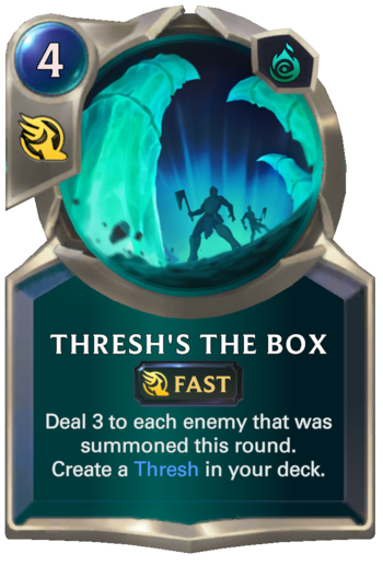 Thresh's The Box Card