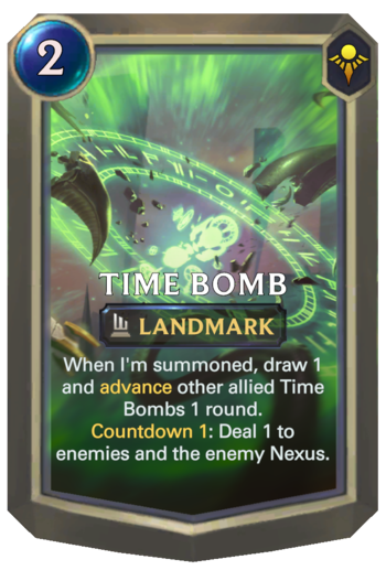 Time Bomb Card