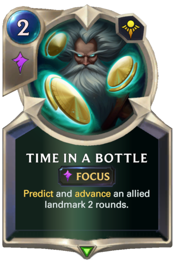 Time in a Bottle Card
