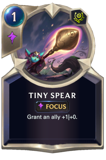 Tiny Spear Card