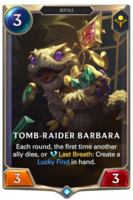 Tomb-Raider Barbara Card