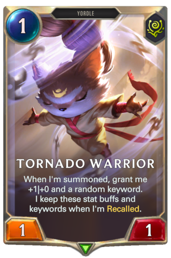 Tornado Warrior Card