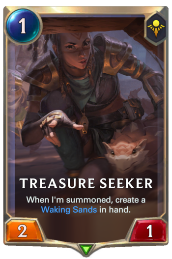 Treasure Seeker Card