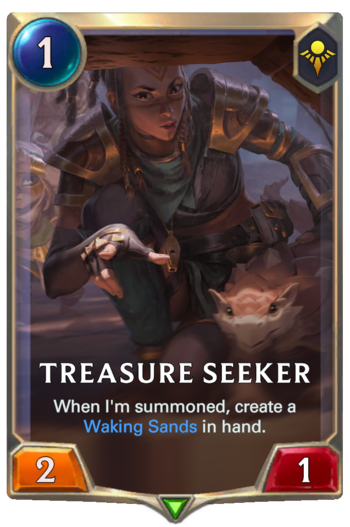 Treasure Seeker Card