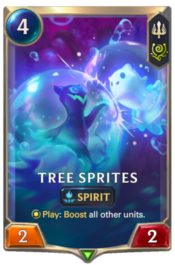 Tree Sprites Card