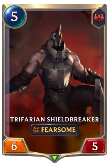 Trifarian Shieldbreaker Card