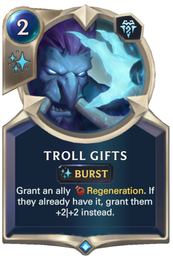 Troll Gifts Card