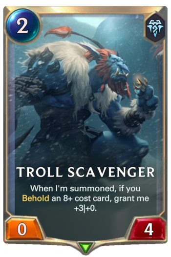 Troll Scavenger Card