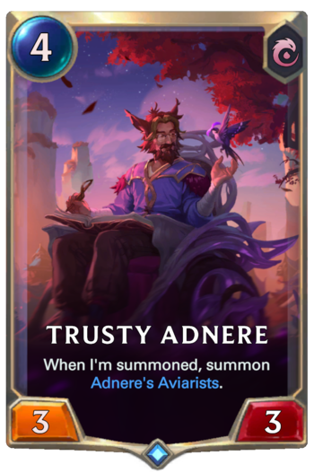 Trusty Adnere Card