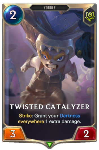 Twisted Catalyzer Card