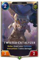 Twisted Catalyzer Card