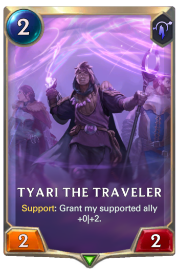 Tyari the Traveler Card