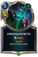Undergrowth Card