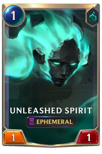 Unleashed Spirit Card