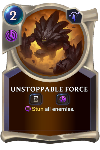 Unstoppable Force Card