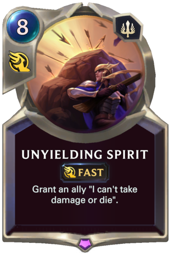 Unyielding Spirit Card