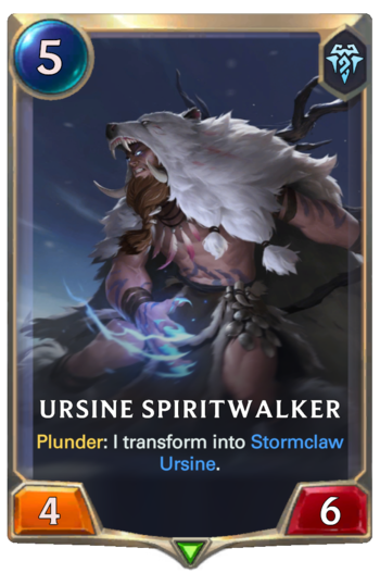 Ursine Spiritwalker Card