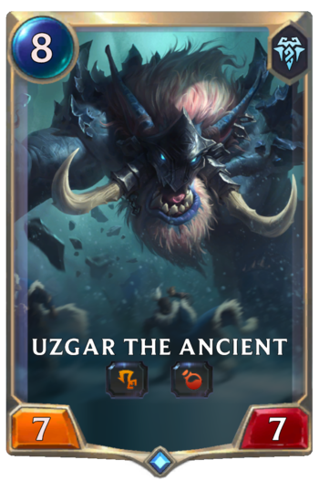 Uzgar the Ancient Card
