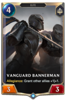Vanguard Bannerman Card