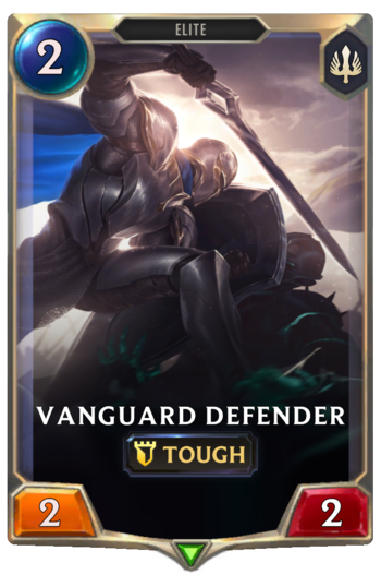 Vanguard Defender Card