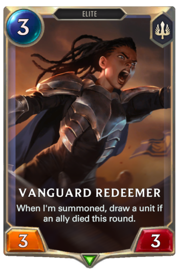 Vanguard Redeemer Card