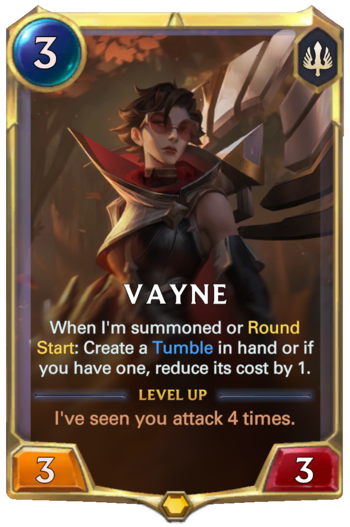 Vayne Card