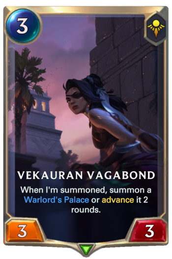 Vekauran Vagabond Card