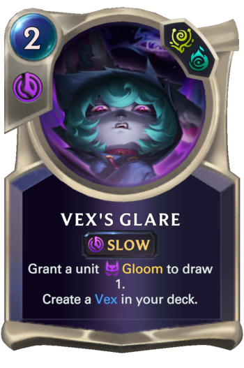 Vex's Glare Card