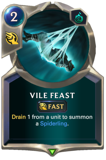 Vile Feast Card
