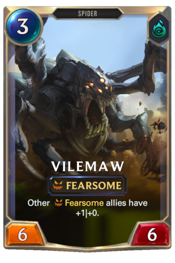 Vilemaw Card