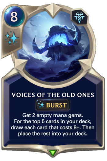 Voices of the Old Ones Card