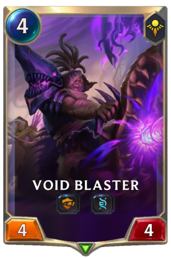 Void Blaster Card