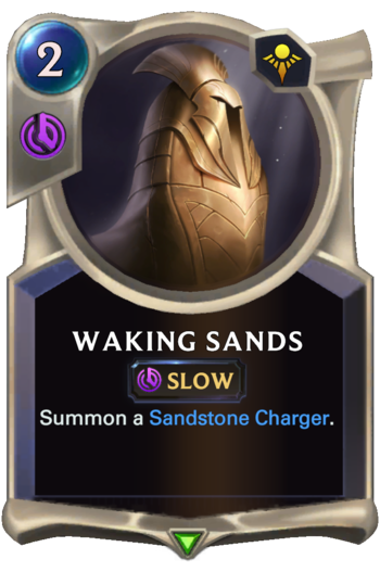 Waking Sands Card
