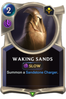 Waking Sands Card