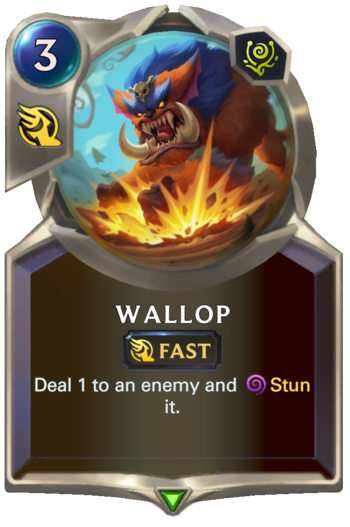 Wallop Card