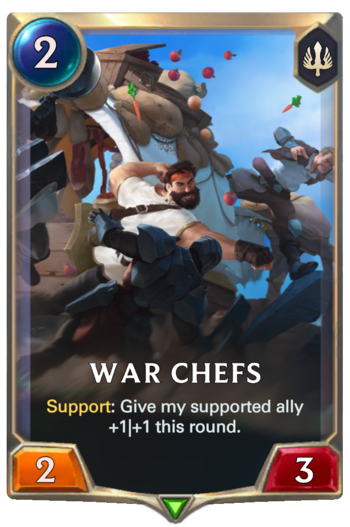 War Chefs Card