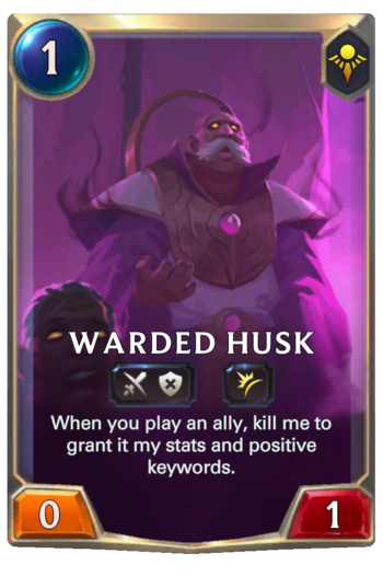 Warded Husk Card