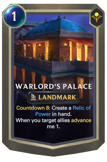 Warlord's Palace Card