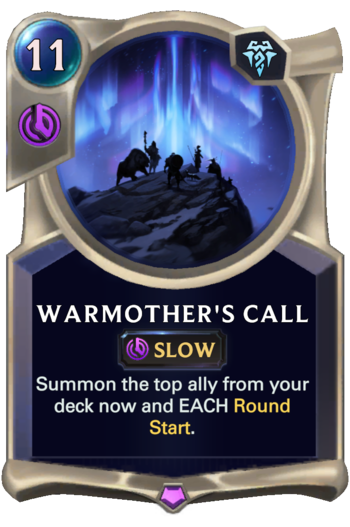 Warmother's Call Card