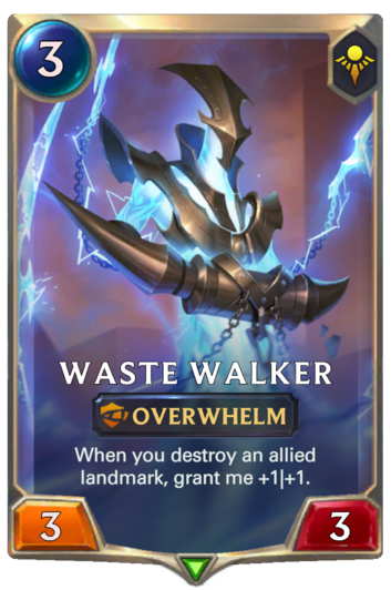 Waste Walker :: Legends of Runeterra Card :: RuneterraFire