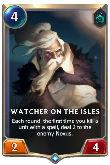 Watcher on the Isles Card