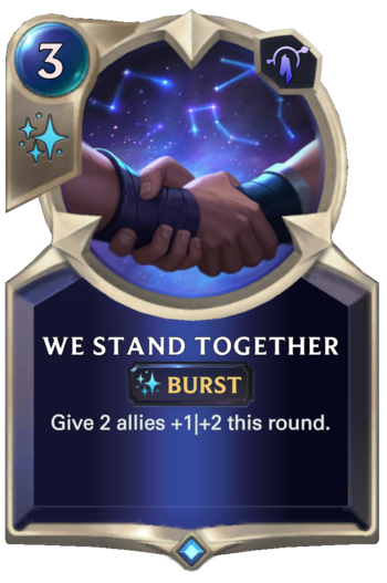 We Stand Together Card