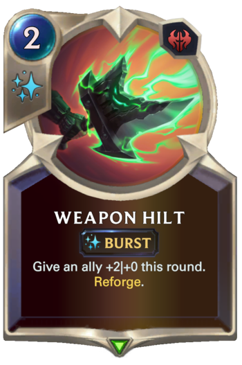 Weapon Hilt Card