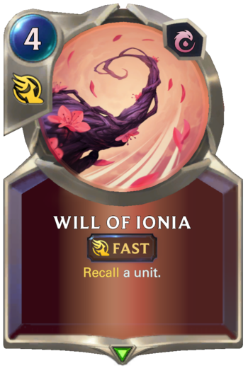 Will of Ionia Card