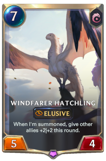 Windfarer Hatchling Card