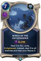 Wings of the Cryophoenix Card