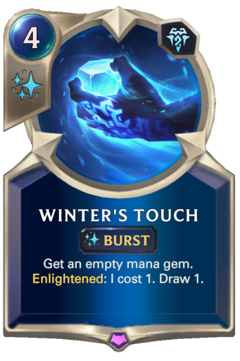 Winter's Touch Card